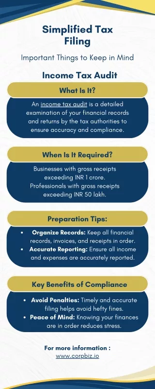 Tax Filing Simplified Key Points to Remember