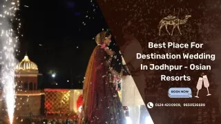 Luxury destination wedding in Jodhpur