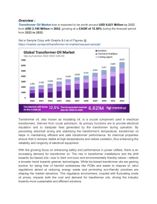 Bio-Based Transformer Oils: The New Frontier in Electrical Insulation and Coolin
