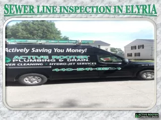 Sewer Line Inspection Elyria