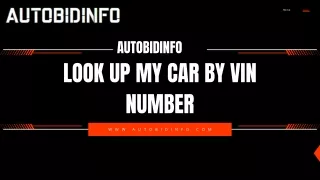 Free Online Car Vin Check