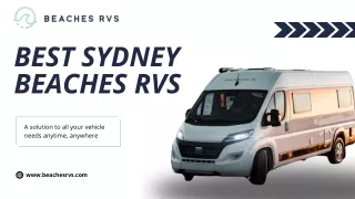 Best Sydney Beaches RVs