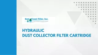 Hydraulic Dust Collector Filter Cartridge