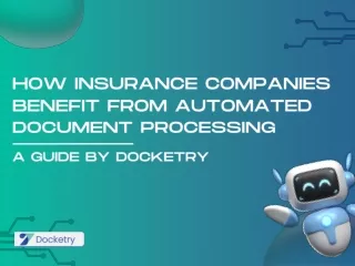 How Insurance Company benefit from docketry
