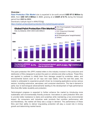 Innovation Drives Growth in Paint Protection Film Market Amidst Rising Vehicle a
