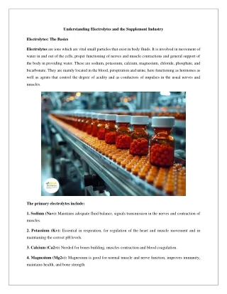 Abha Biotechnology: Excellence in Organic Health Supplements