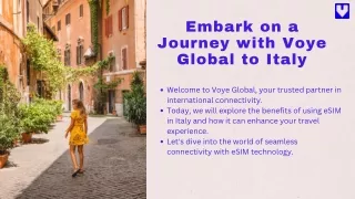Travel Italy with Uninterrupted Internet Using eSIM Italy