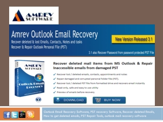 Outlook Email Recover free PST repair software