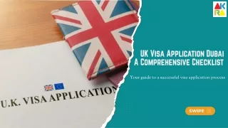 UK Visa Application Dubai A Comprehensive Checklist