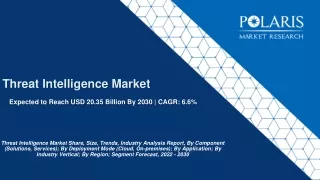 Threat Intelligence Market Set To See Strong Growth By 2032