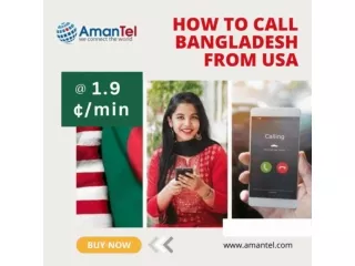 Unlimited International Calls to Bangladesh