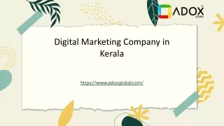 Digital Marketing Company in Kerala