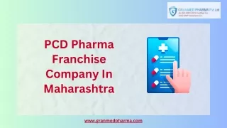 PCD Pharma Franchise Company In Maharashtra