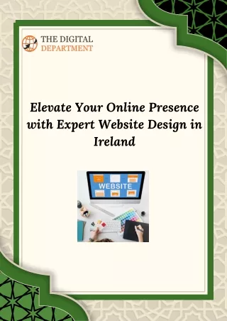 Elevate Your Online Presence with Expert Website Design in Ireland