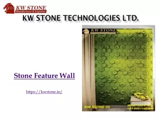 Stone Feature Wall– KW Stone