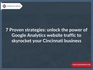 7 Proven strategies: unlock the power of Google Analytics website traffic