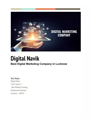 Best Digital Marketing Company in Lucknow