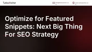 Optimize for Featured Snippets_ Next Big Thing For SEO Strategy