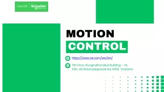 motion control | Schneider Electric Thailand