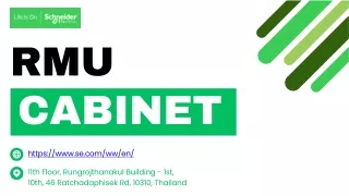 rmu cabinet | Schneider Electric Thailand