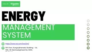 energy management system | Schneider Electric Thailand