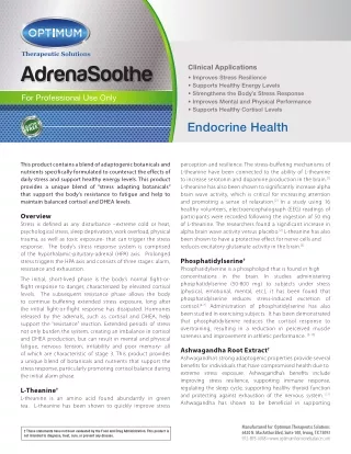 Adrena Soothe - Adrenal Support Supplement