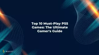 The Best Ever PS 5 games