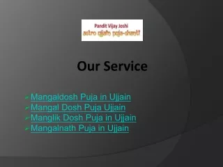 Looking For The Best Pandit Mangal Dosh Puja Ujjain