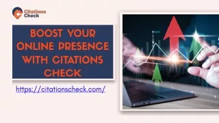 Maximize Your Online Impact with Citations Check