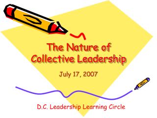 The Nature of Collective Leadership
