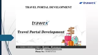 Travel Portal Development