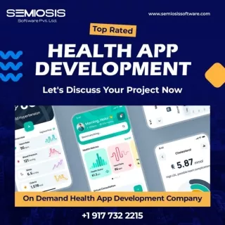 Best Health App Development Company - Semiosis Software Private Limited