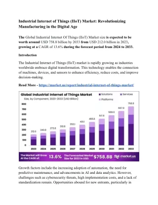 Industrial Internet of Things (IIoT) Market_ Revolutionizing Manufacturing in the Digital Age