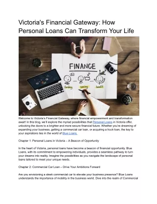 Personal Loan in Sydney