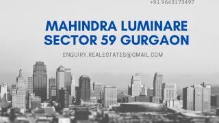 Mahindra Luminare Sector 59 Gurgaon (3)