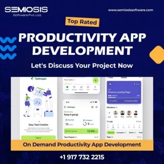 Best Productivity App Development Company - Semiosis Software Private Limited