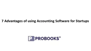 Advantages of using Accounting Software