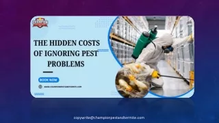 The Hidden Costs of Ignoring Pest Problems