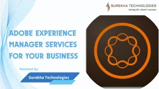 Adobe Experience Manager Services for Your Business