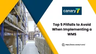 Top 5 Pitfalls to Avoid When Implementing a WMS