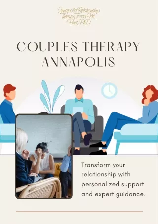 Couple Therapy Annapolis