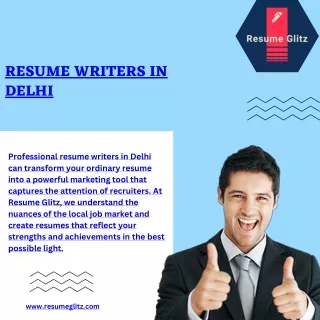 How Resume Writers in Delhi Can Boost Your Career