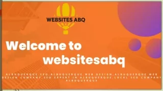 Seo Services In Albuquerque - Websites ABQ