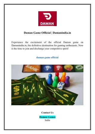 Daman Game Official | Damanindia.in