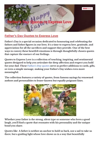 Father’s Day Quotes to Express Love (1)