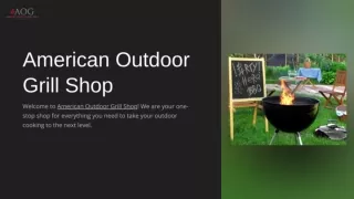 American-Outdoor-Grill-Shop