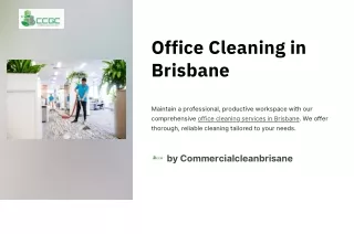 Spotless Workspaces: Brisbane's Premier Office Cleaning Services