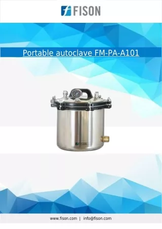 Portable-autoclave-FM-PA-A101