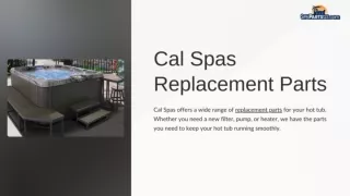 Cal-Spas-Replacement-Parts