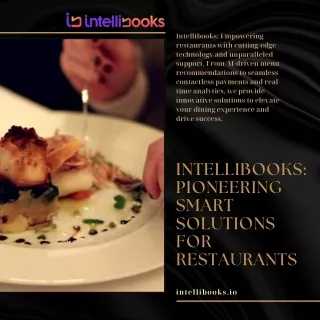 Transforming Restaurant Management with Innovative Technology with Intellibooks